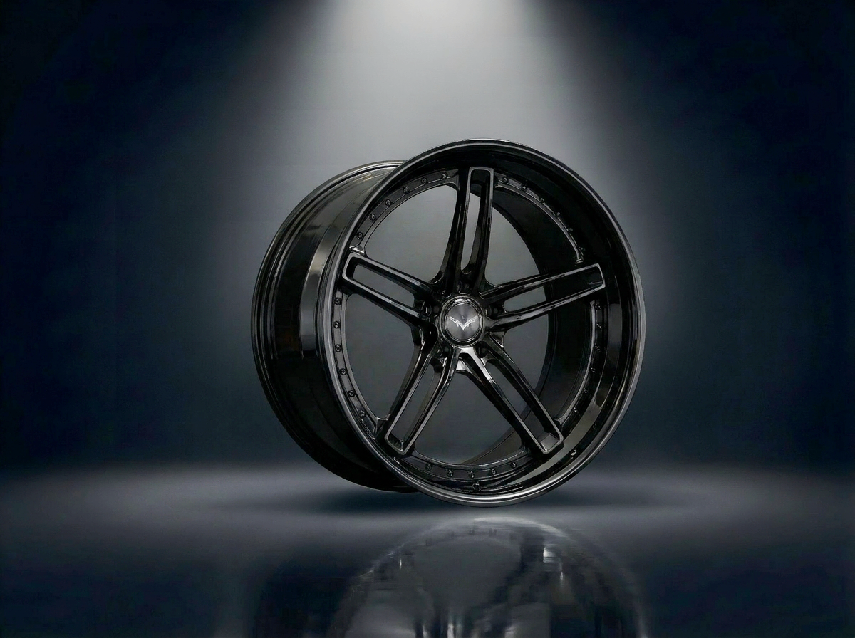 MONERO 10NE - VII forged wheel — Gloss Black finish