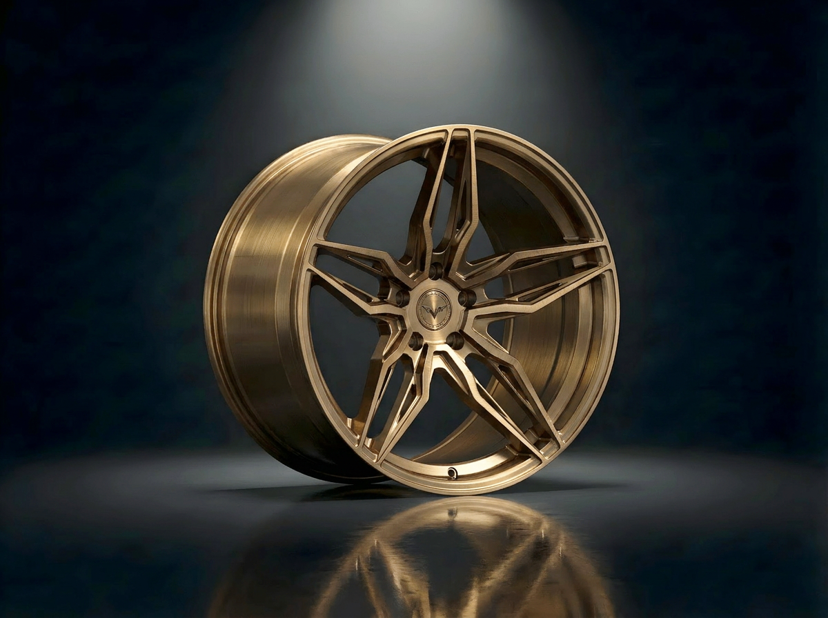 MONERO 10NE - VI bespoke finish in brushed bronze gold