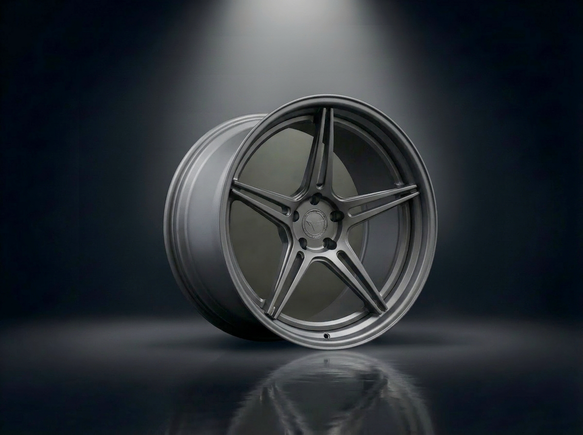 MONERO 10NE - IX forged wheel — Satin Titanium finish