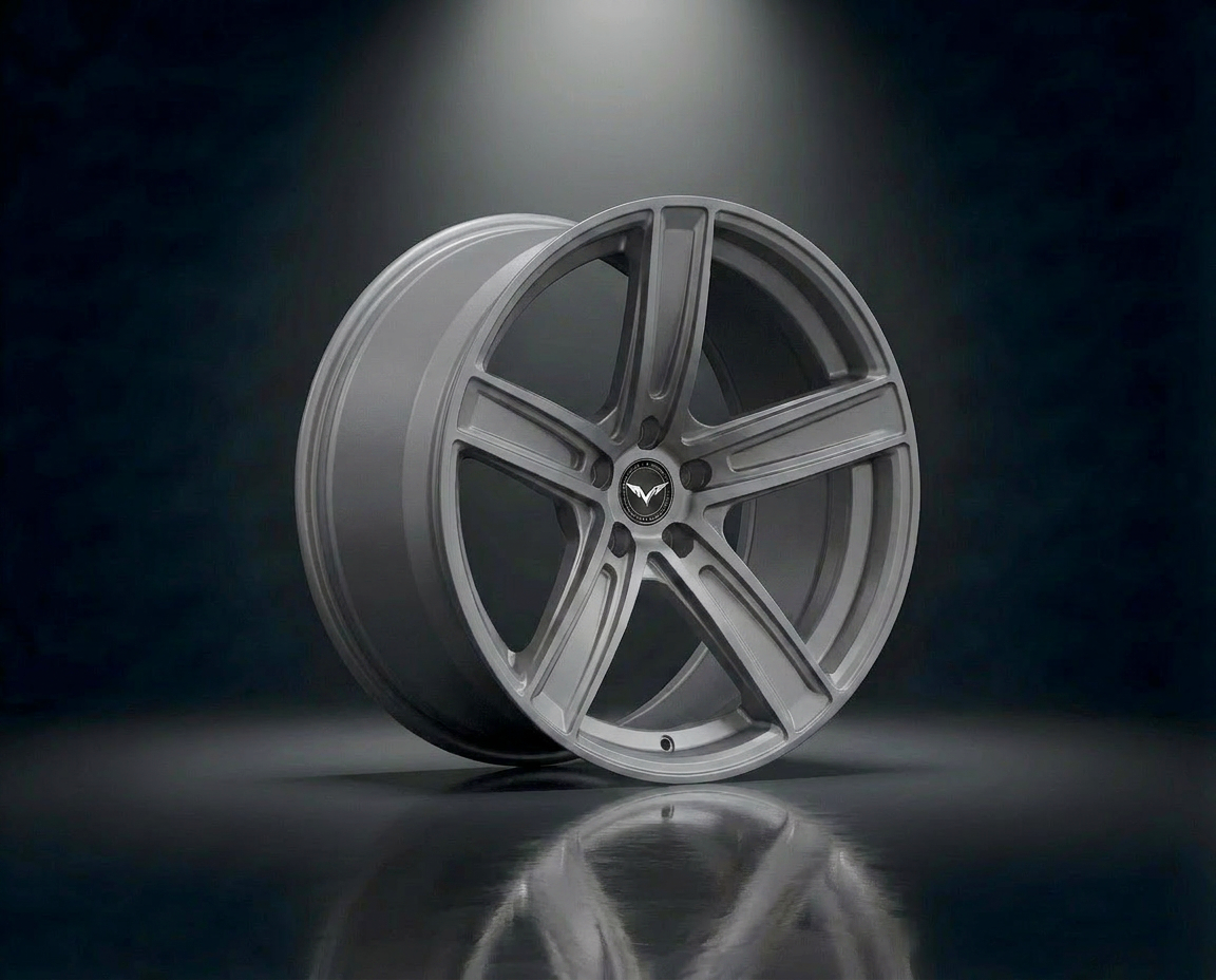 MONERO 10NE - X forged wheel — Satin Titanium finish