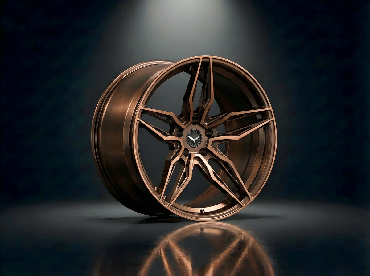 MONERO 10NE - VI forged wheel in brushed bronze