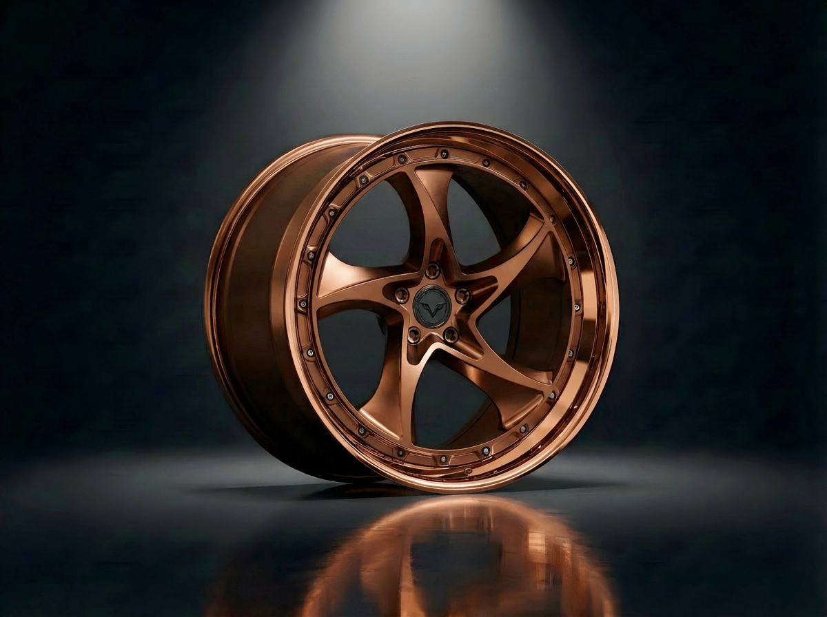 MONERO 10NE - XII forged wheel — Burnt Copper / Satin Finish finish