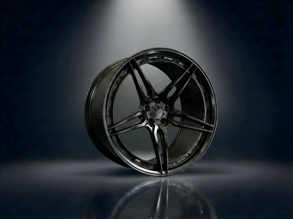 MONERO 10NE - XIII forged wheel — Gloss Black finish