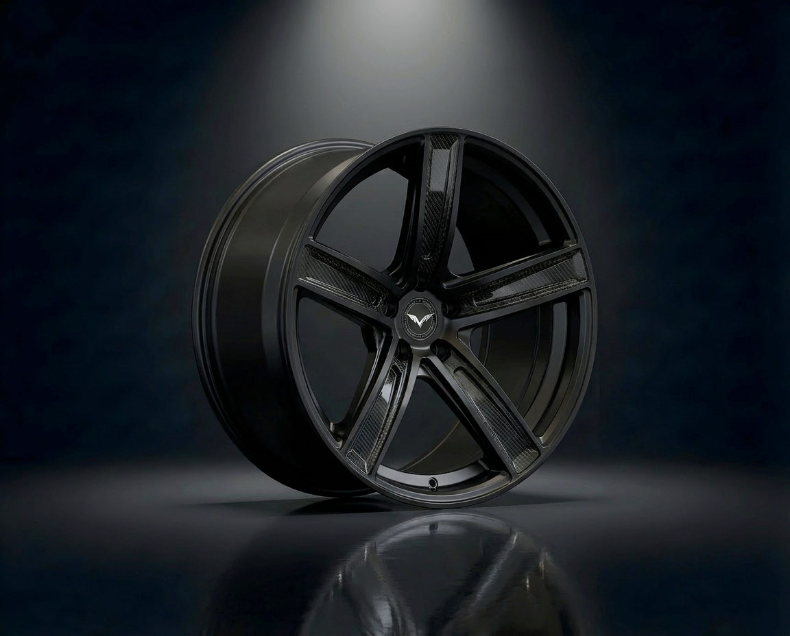 MONERO 10NE - X forged wheel — Gloss Black Carbon finish