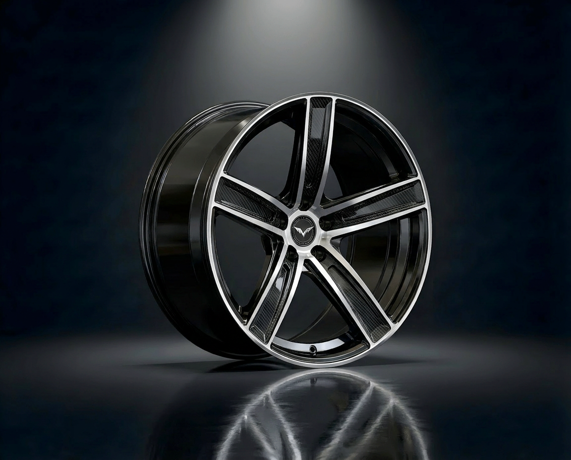 MONERO 10NE - X forged wheel — Black Machined finish