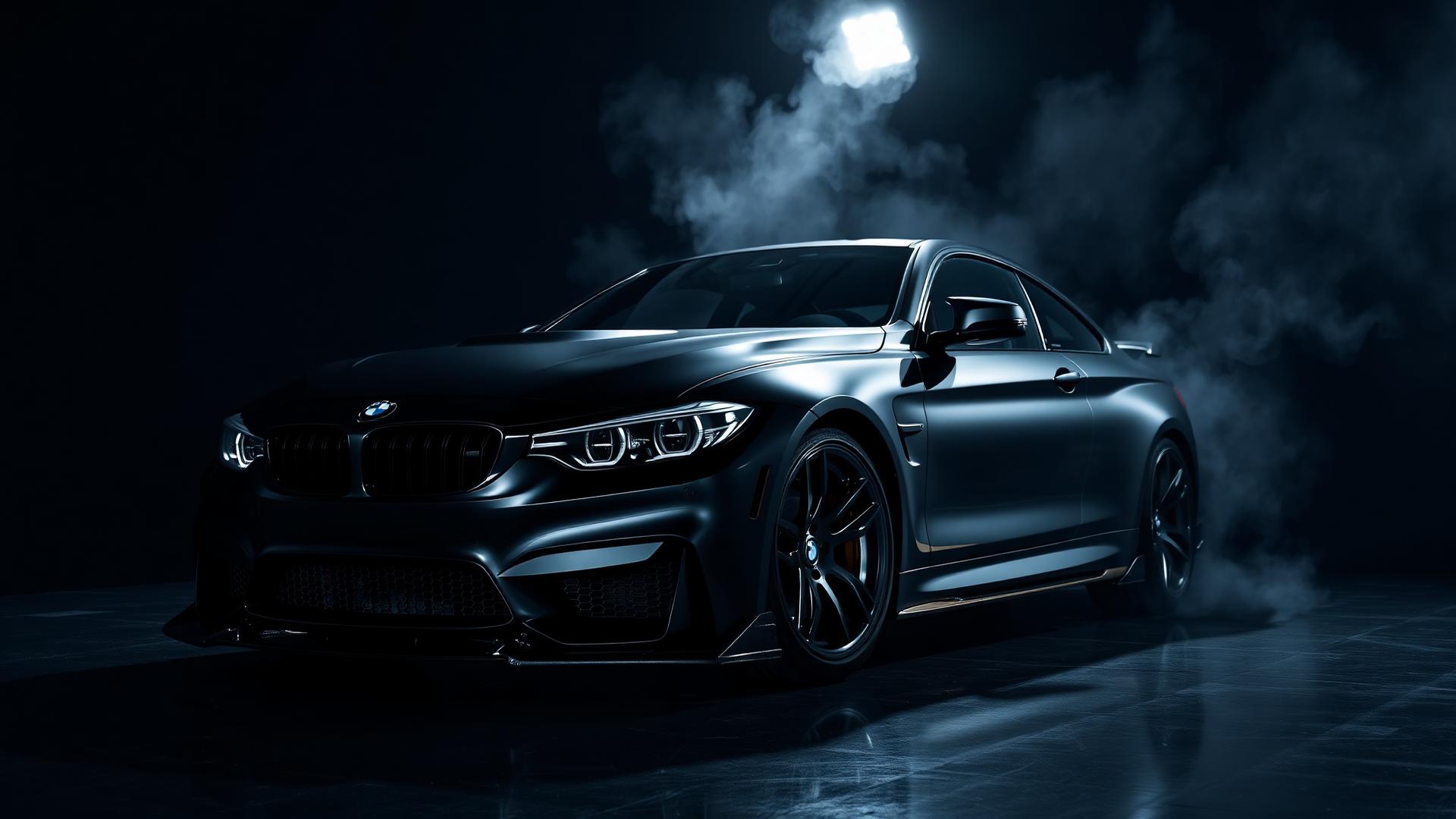 BMW M with Monero carbon body kit