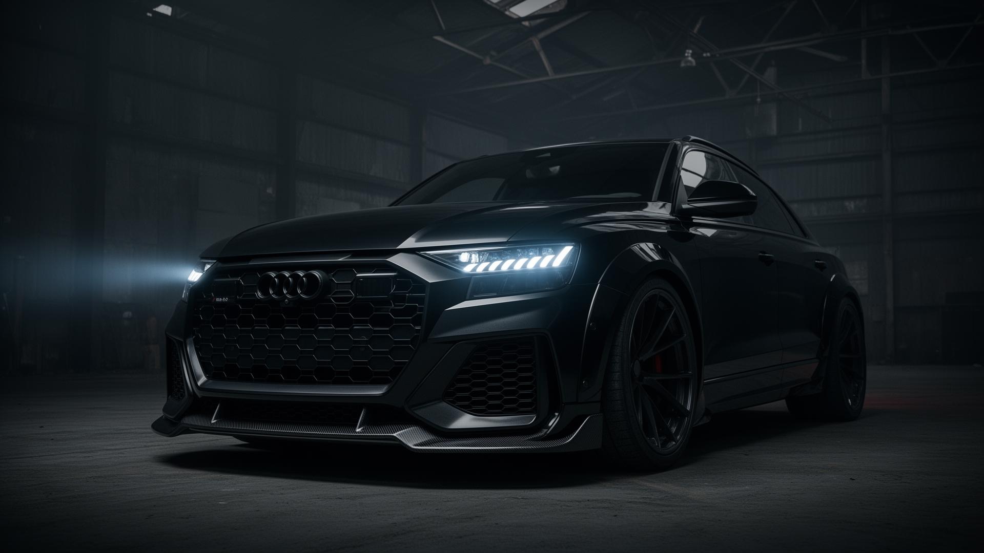 Audi RSQ8 with Monero carbon body kit