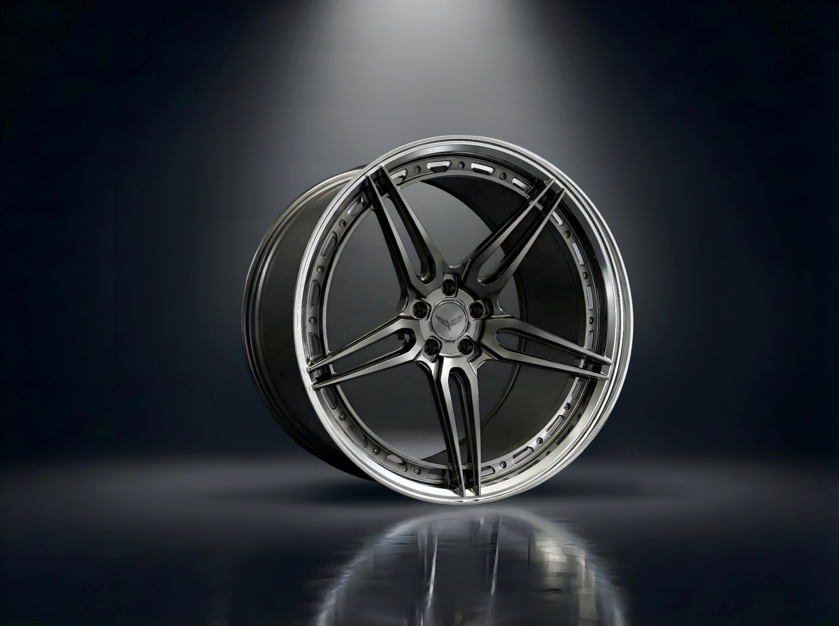 10NE - XIII — Stepped-Lip Smoked Chrome