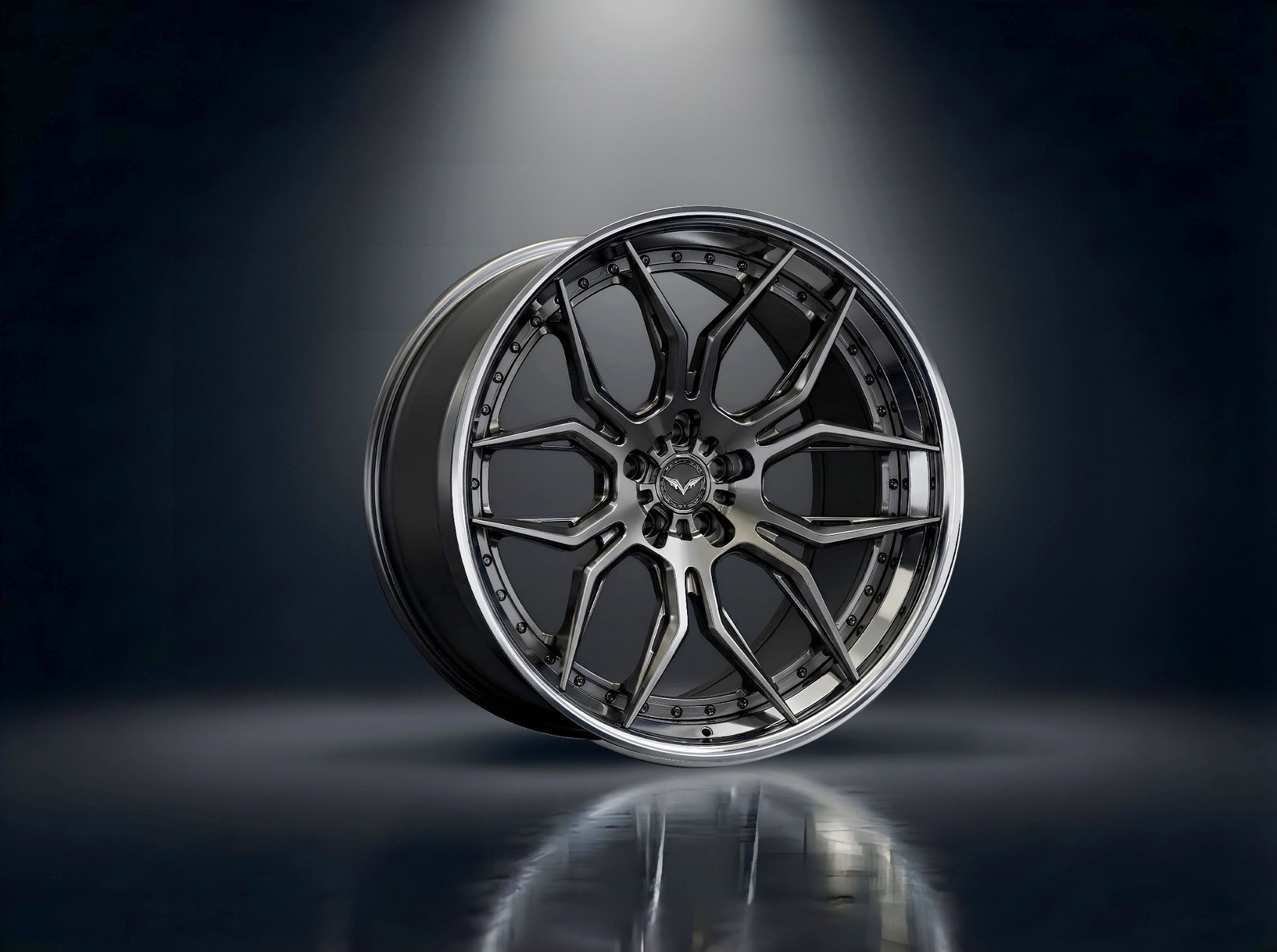 4F0UR - XIII — Riveted Mesh Gunmetal