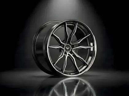 2TW0 - XIV — Classic 5-Spoke Hyper Black