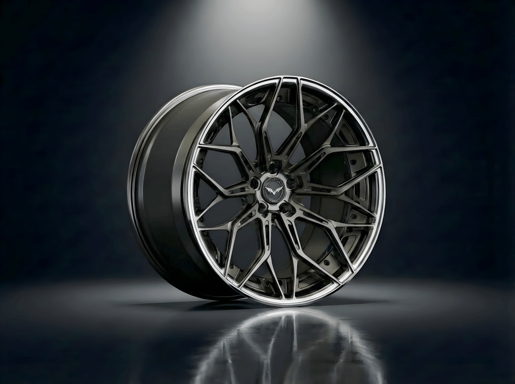 4F0UR - XIV — Web Forged Black Chrome