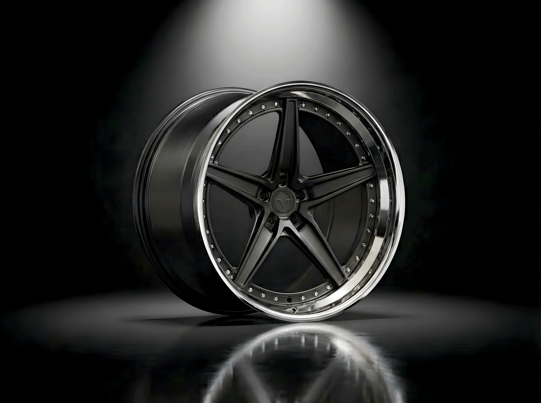 10NE - XVI — Matte Black / Polished Lip