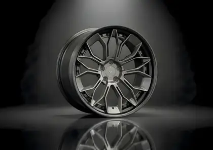 4F0UR - XVIII — Split Y-Spoke Smoked Chrome