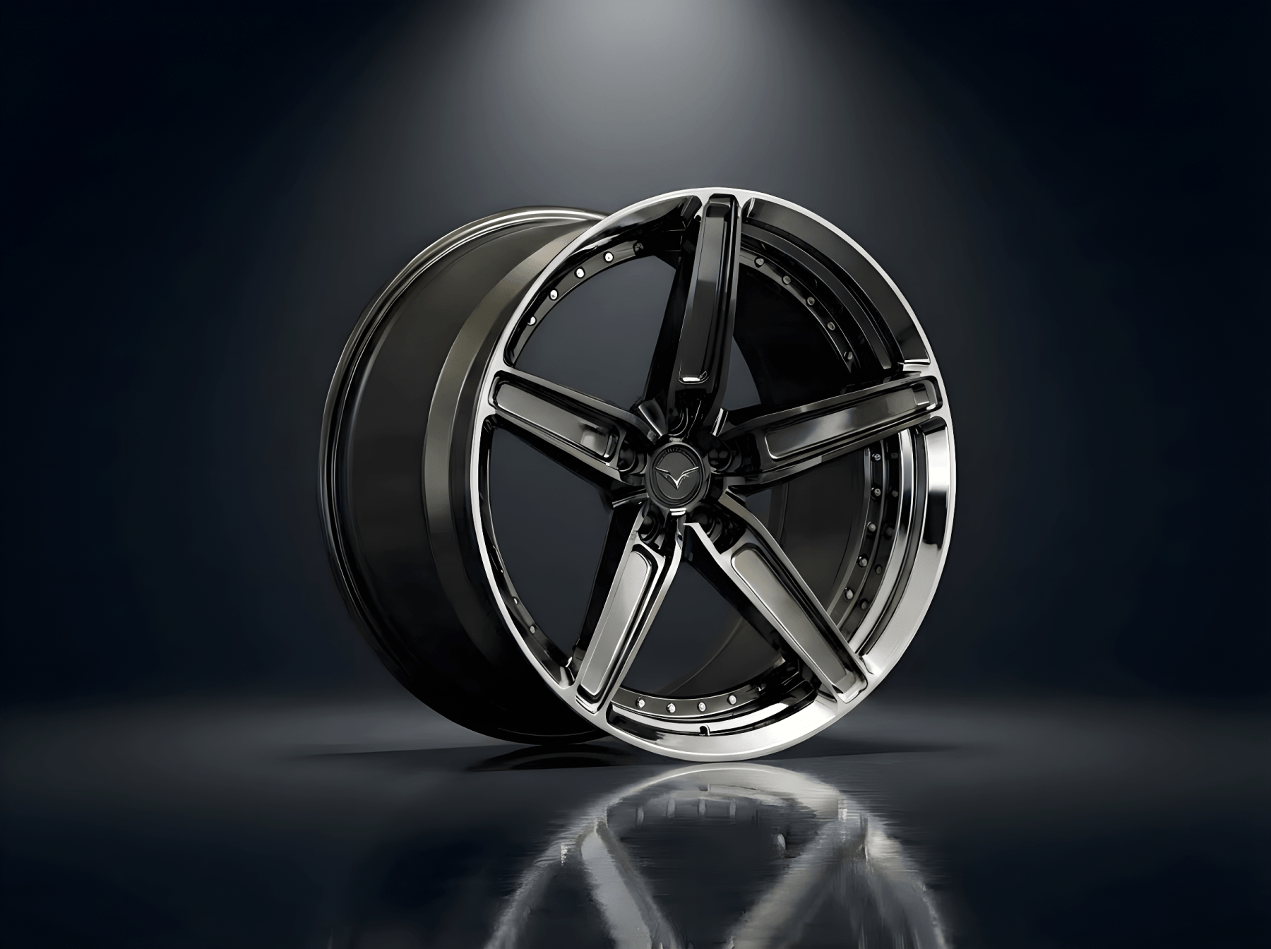 10NE - XVIII — Gloss Black Tinted Star