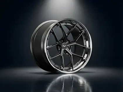 2TW0 - II — Brushed Titanium / Riveted