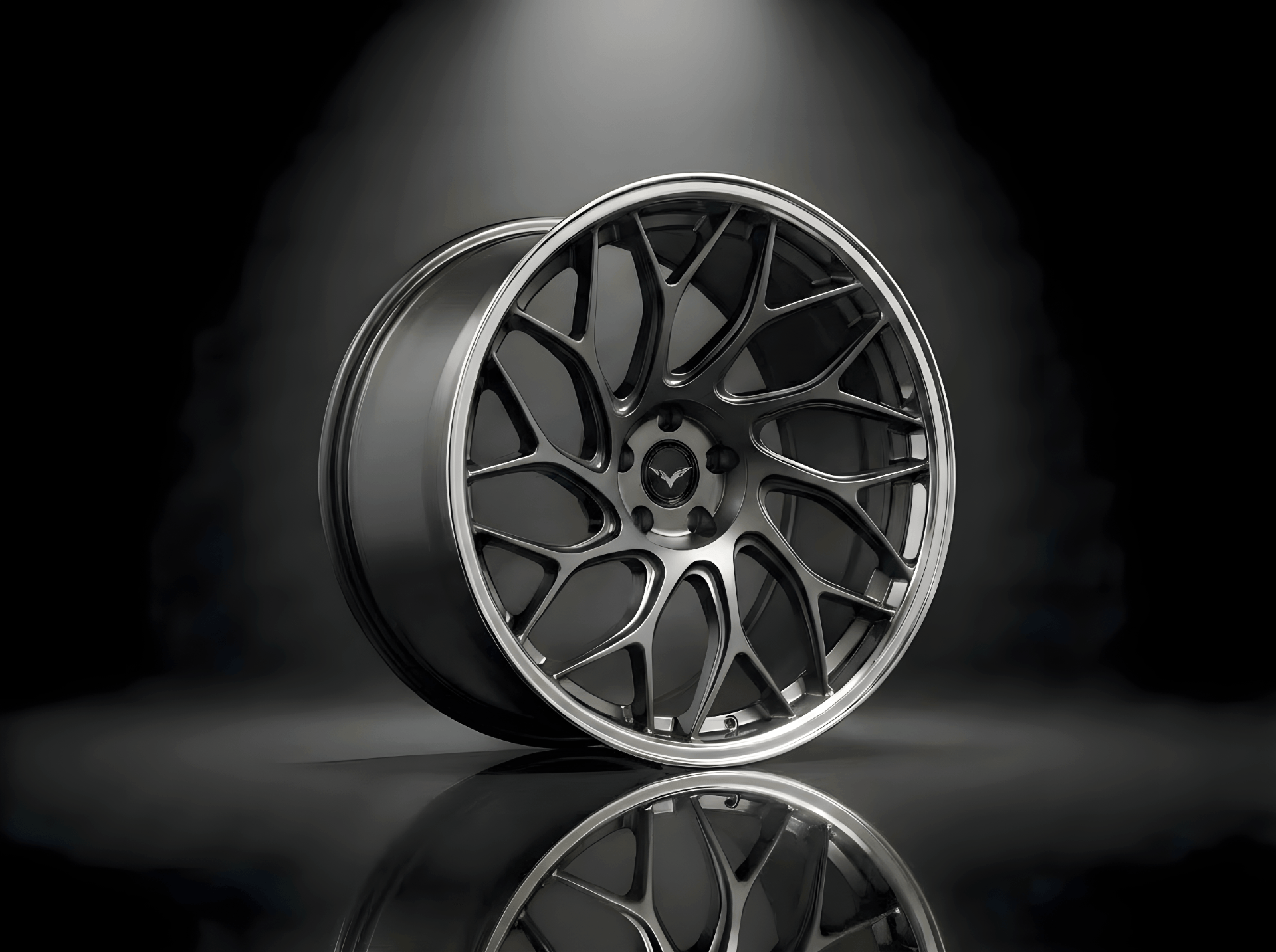 2TW0 - XXI — Hyper Black Split-Spoke