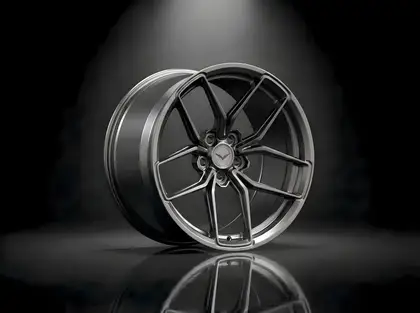 2TW0 - XXV — Hyper Black Split 5-Spoke