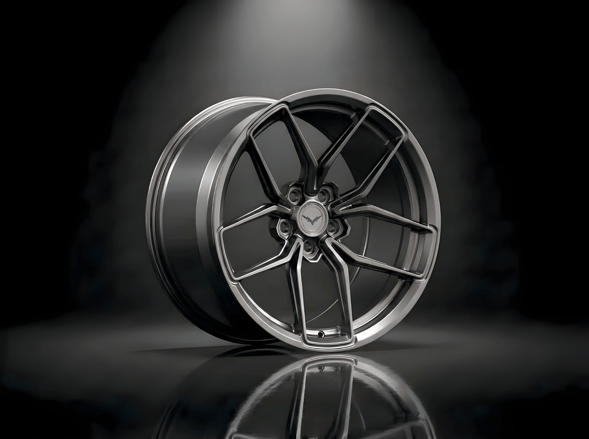 2TW0 - XXV — Hyper Black Split 5-Spoke