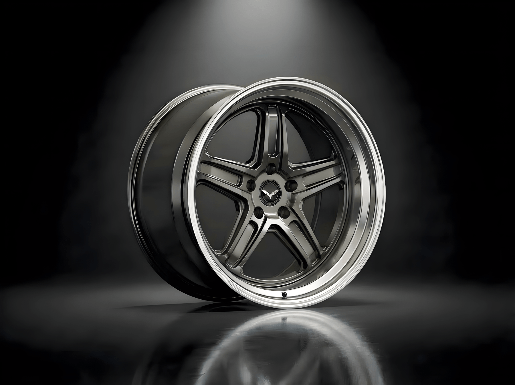 10NE - XXVIII — Polished Lip Stepped Star