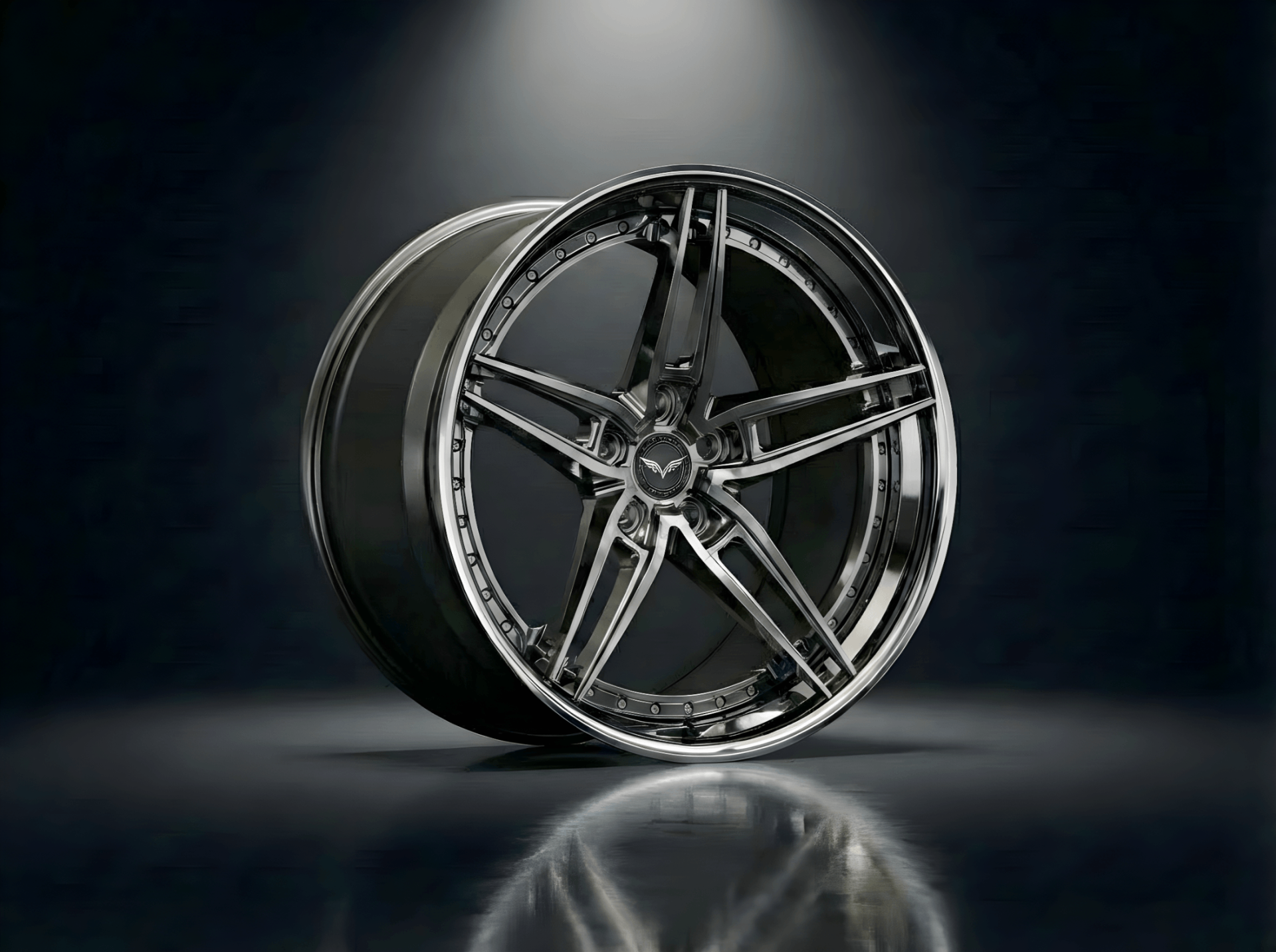 2TW0 - XXIX — Tinted Chrome 5-Spoke