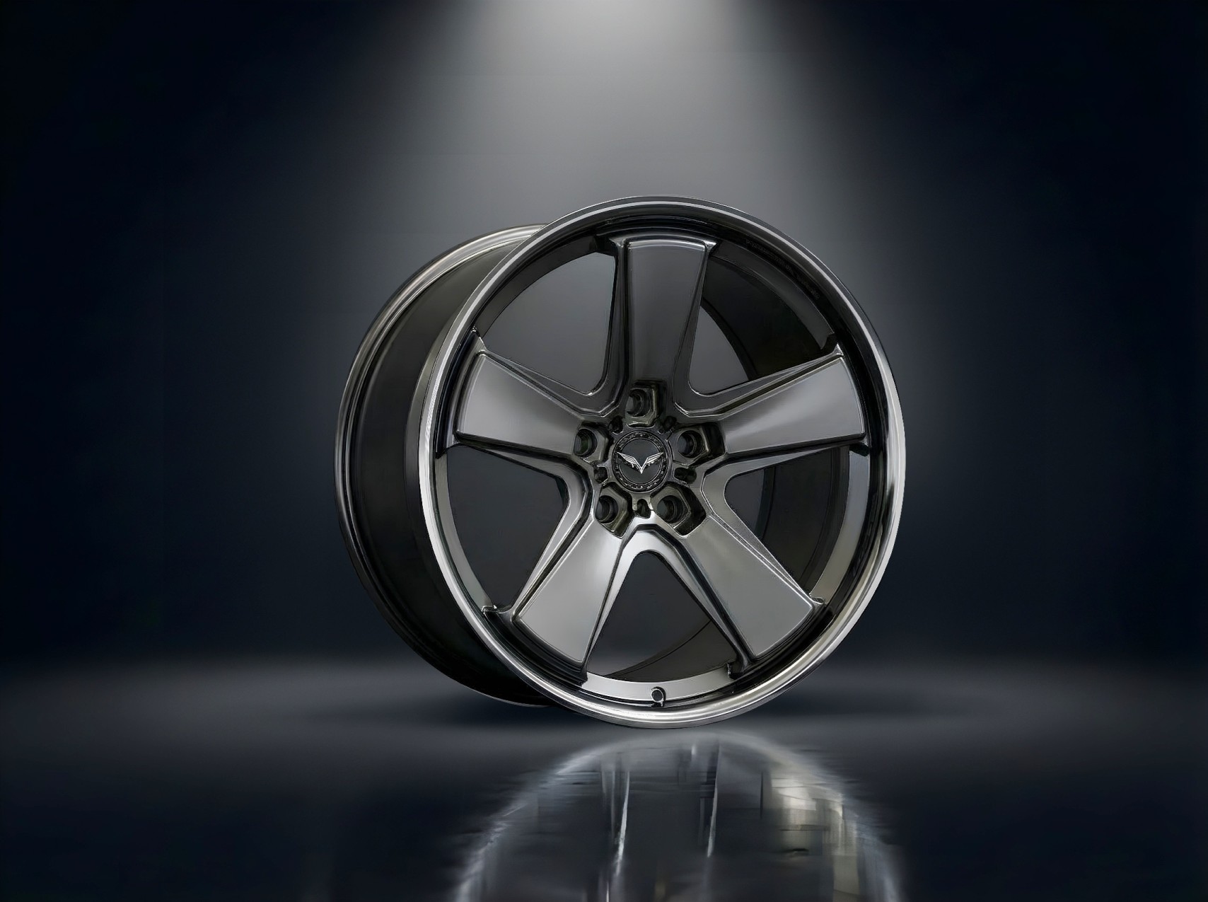 10NE - III — Smoked Chrome 5-Spoke
