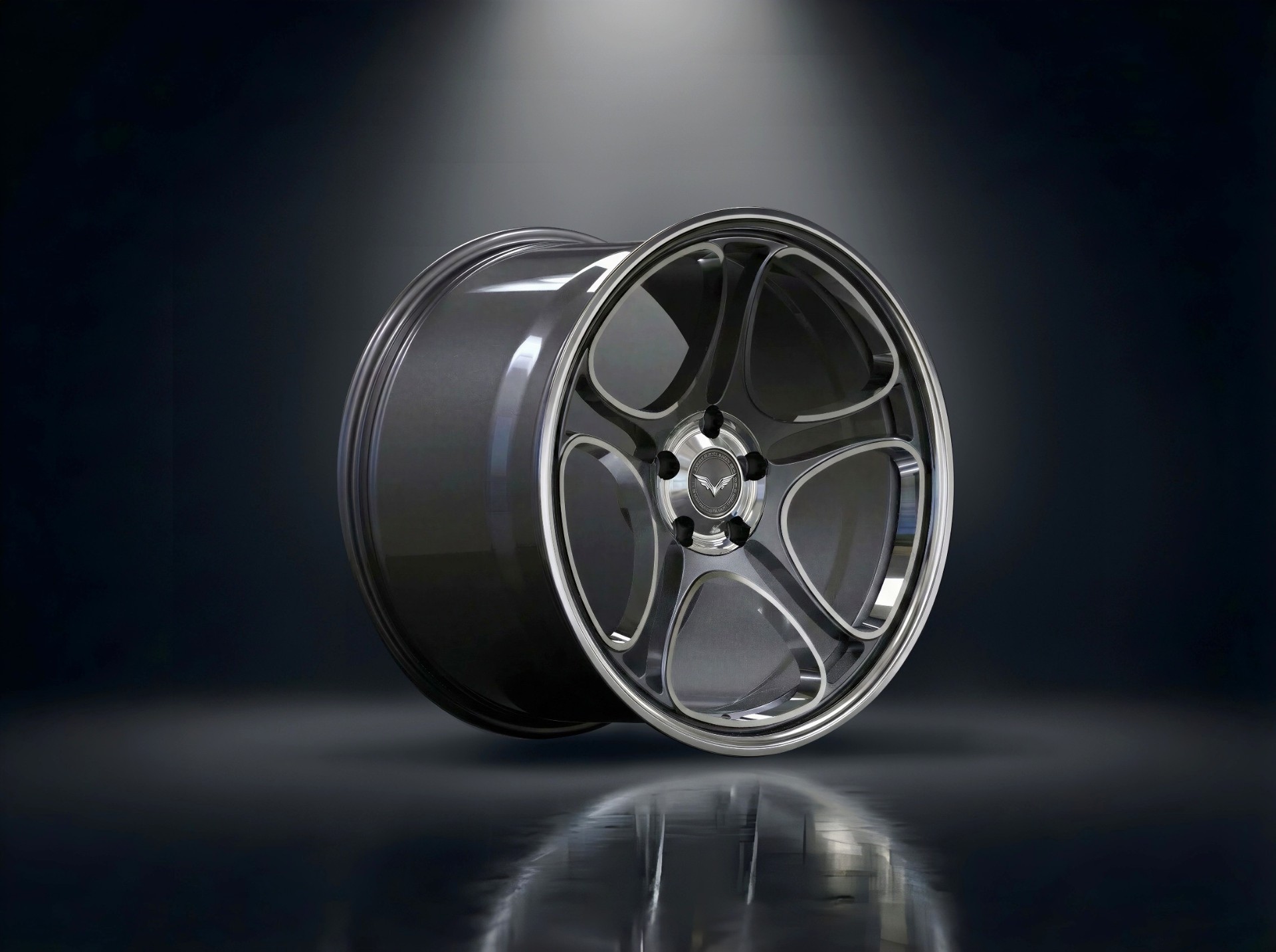 2TW0 - III — Smoked Chrome 5-Spoke