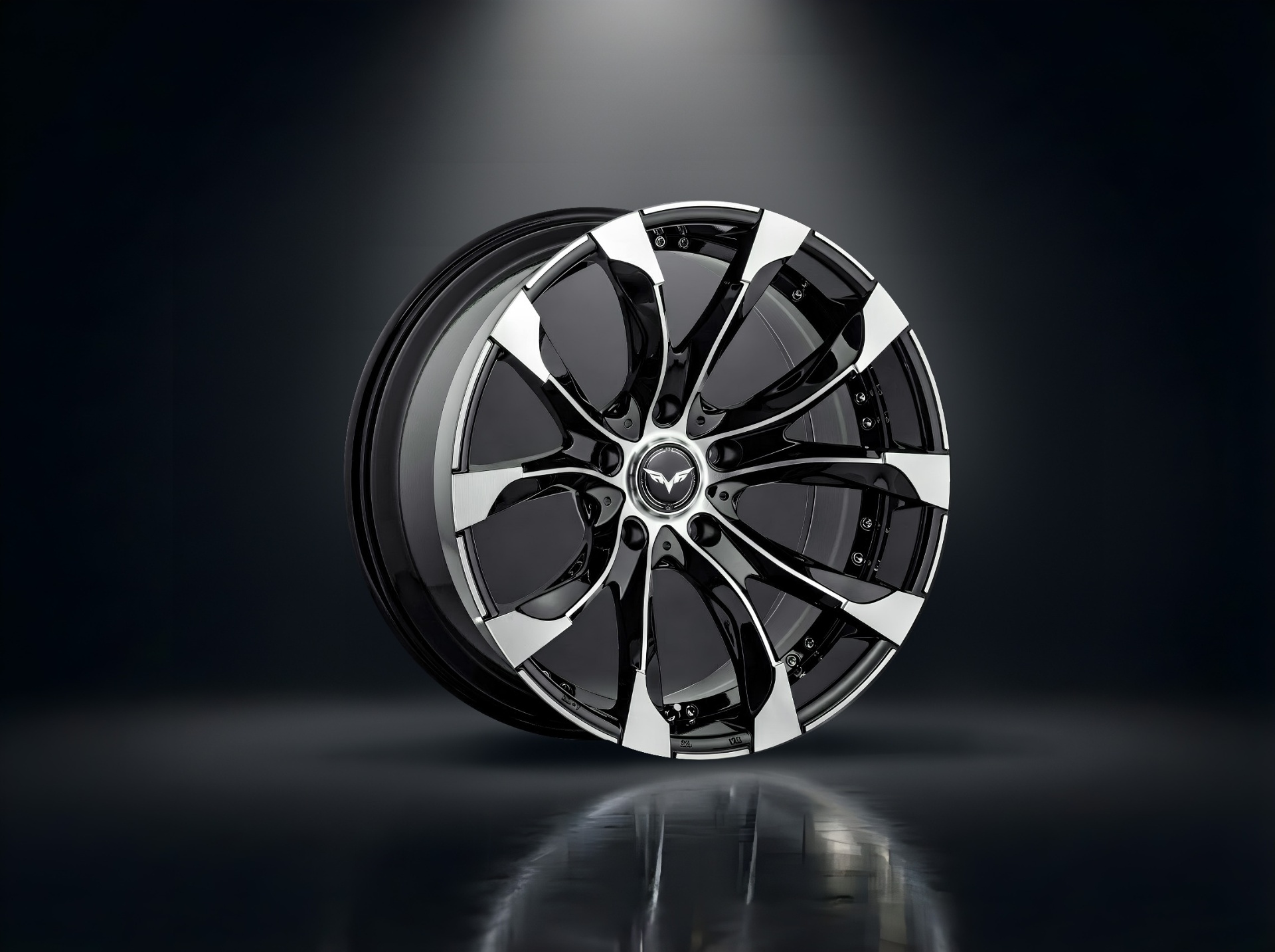 2TW0 - V — Brushed Aluminium / Riveted