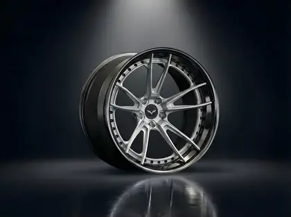 4F0UR - IX — Brushed Silver Split-Spoke