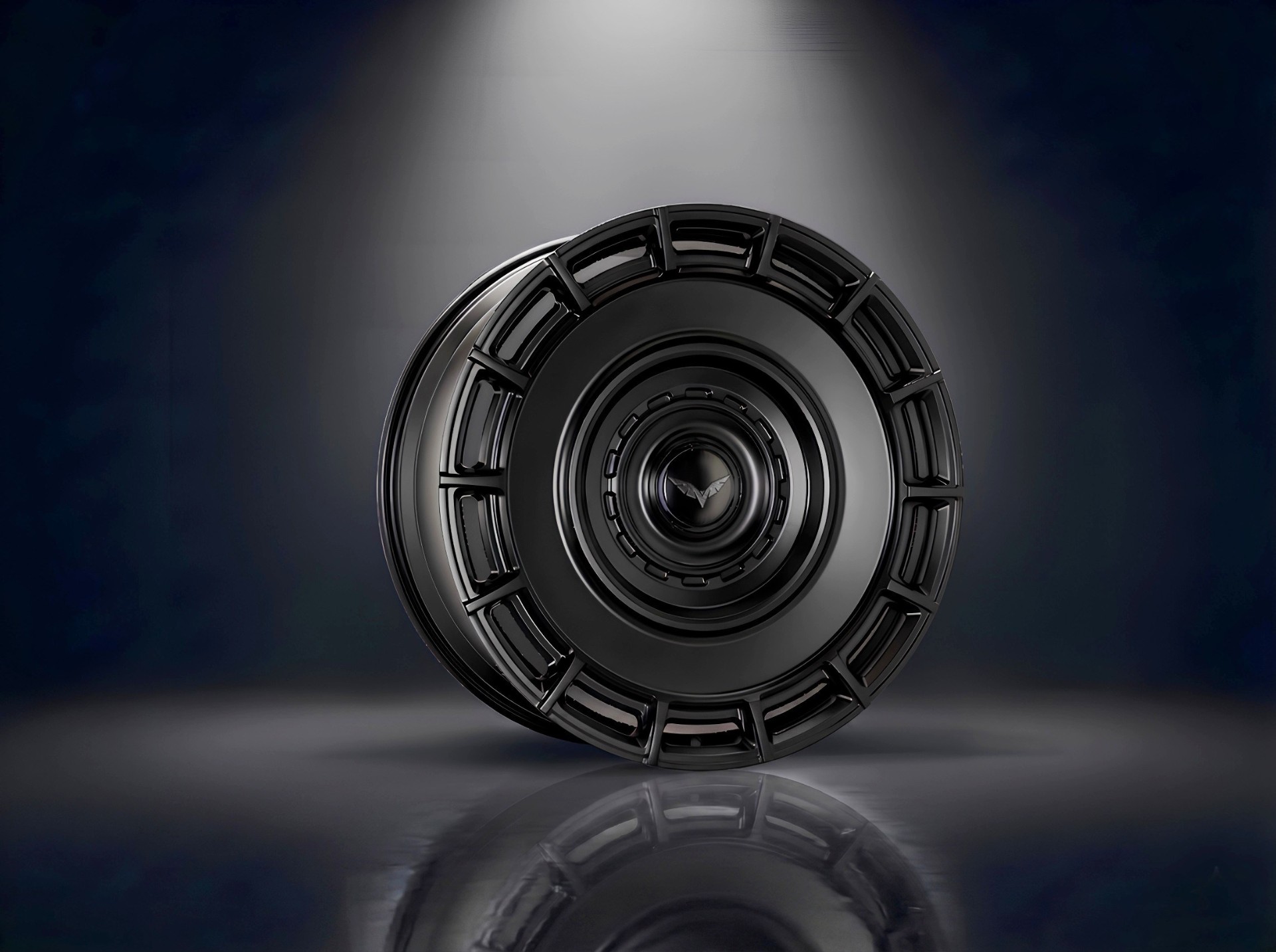 E1GHT - X — Gloss Black Slotted Disc