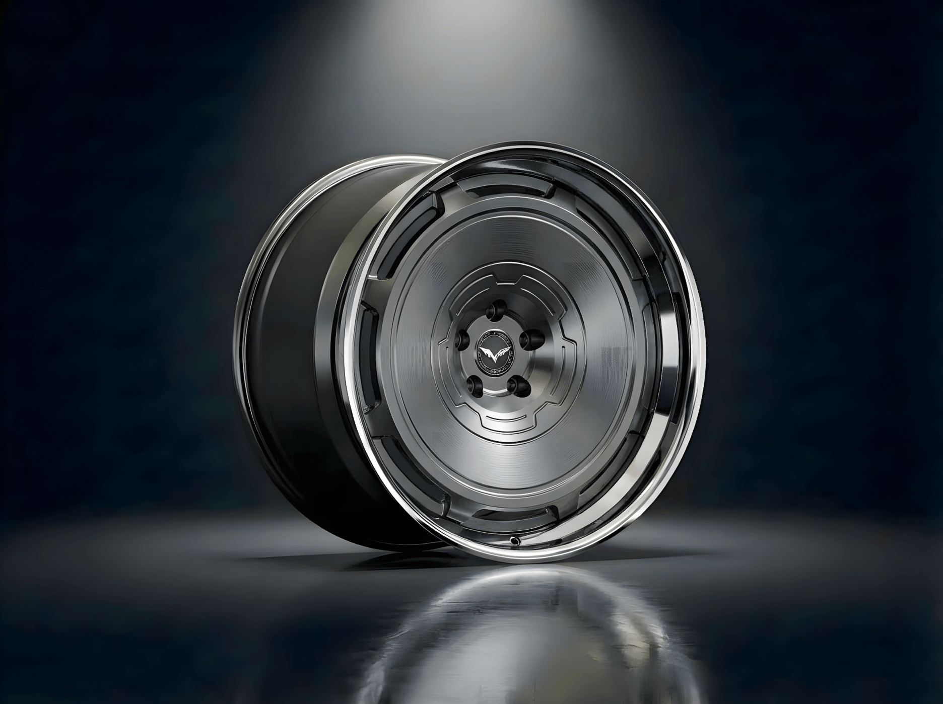 E1GHT - XI — Smoked Chrome Dish