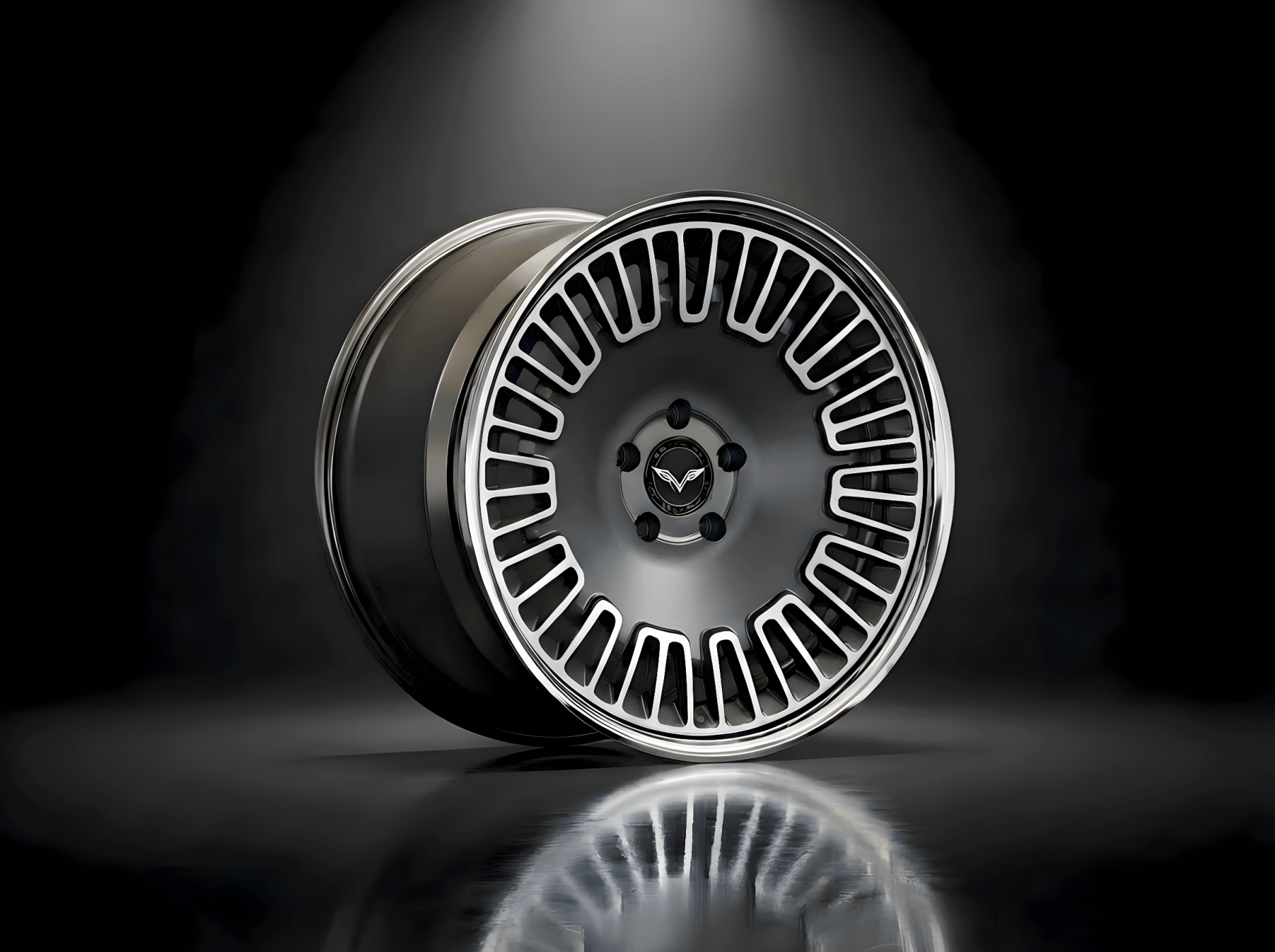 73VEN - XII — Stepped Lip Chrome
