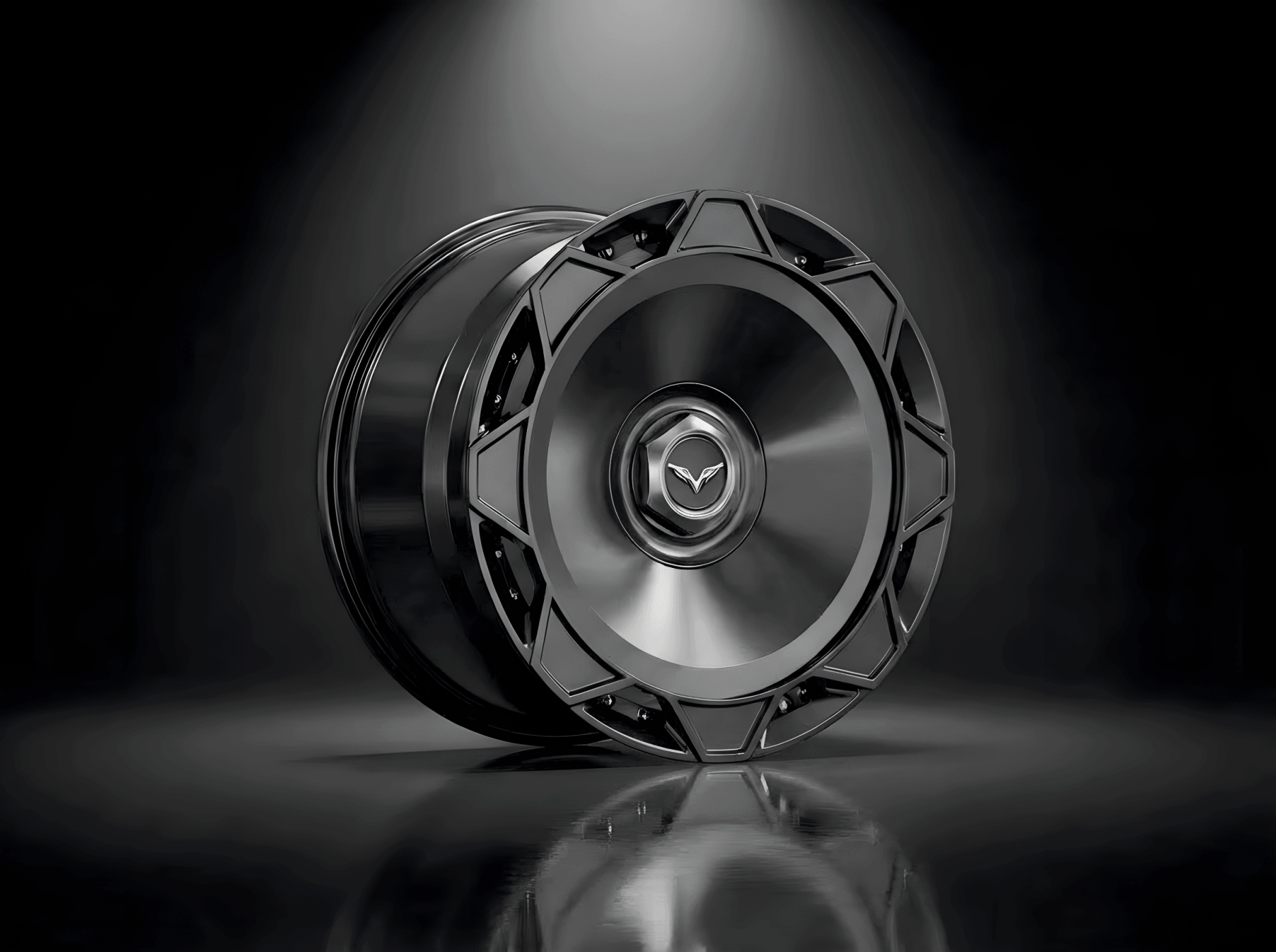 E1GHT - XII — Gloss Black Hex Cage
