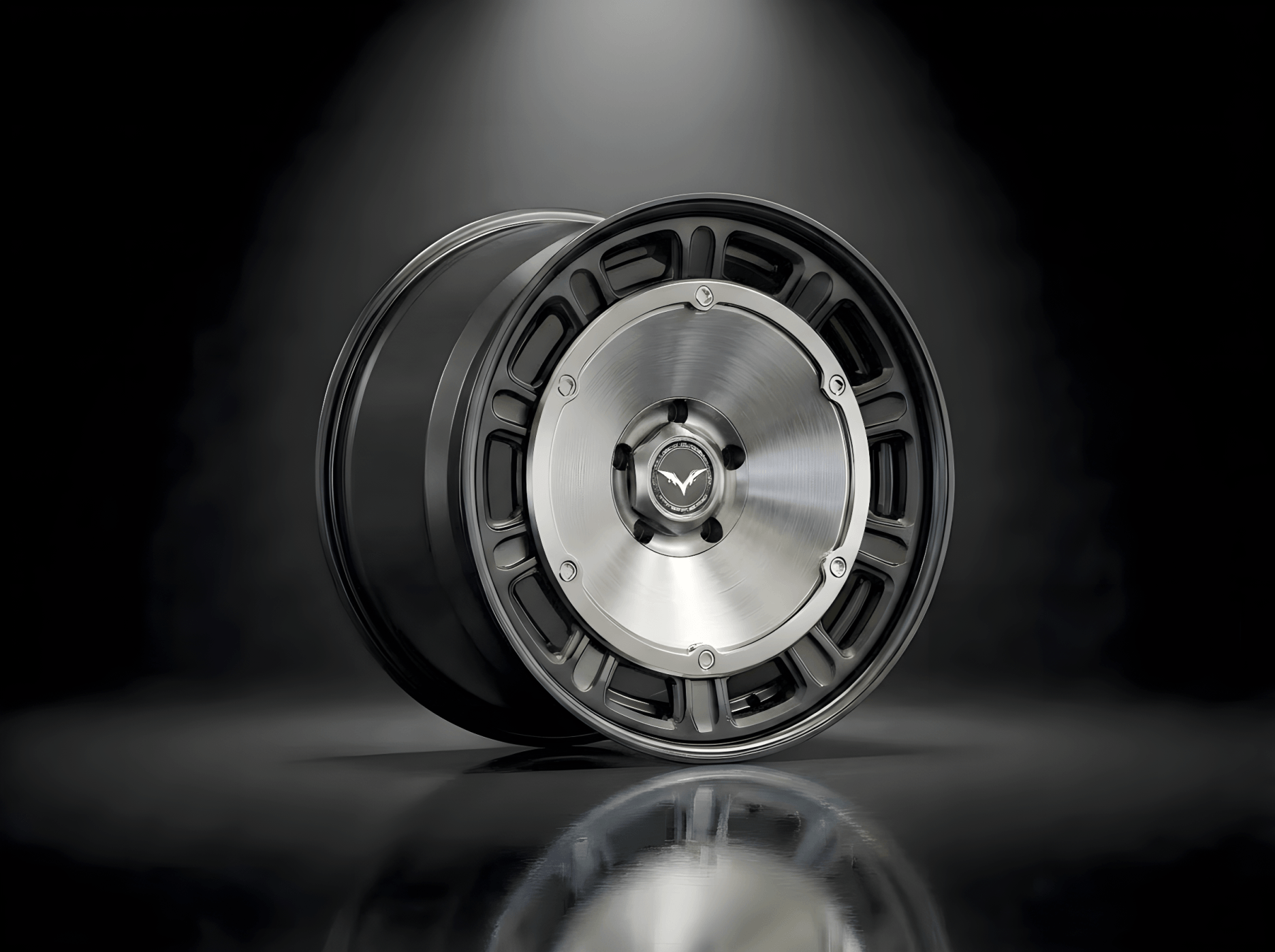 E1GHT - XIII — Brushed Aluminum Slotted