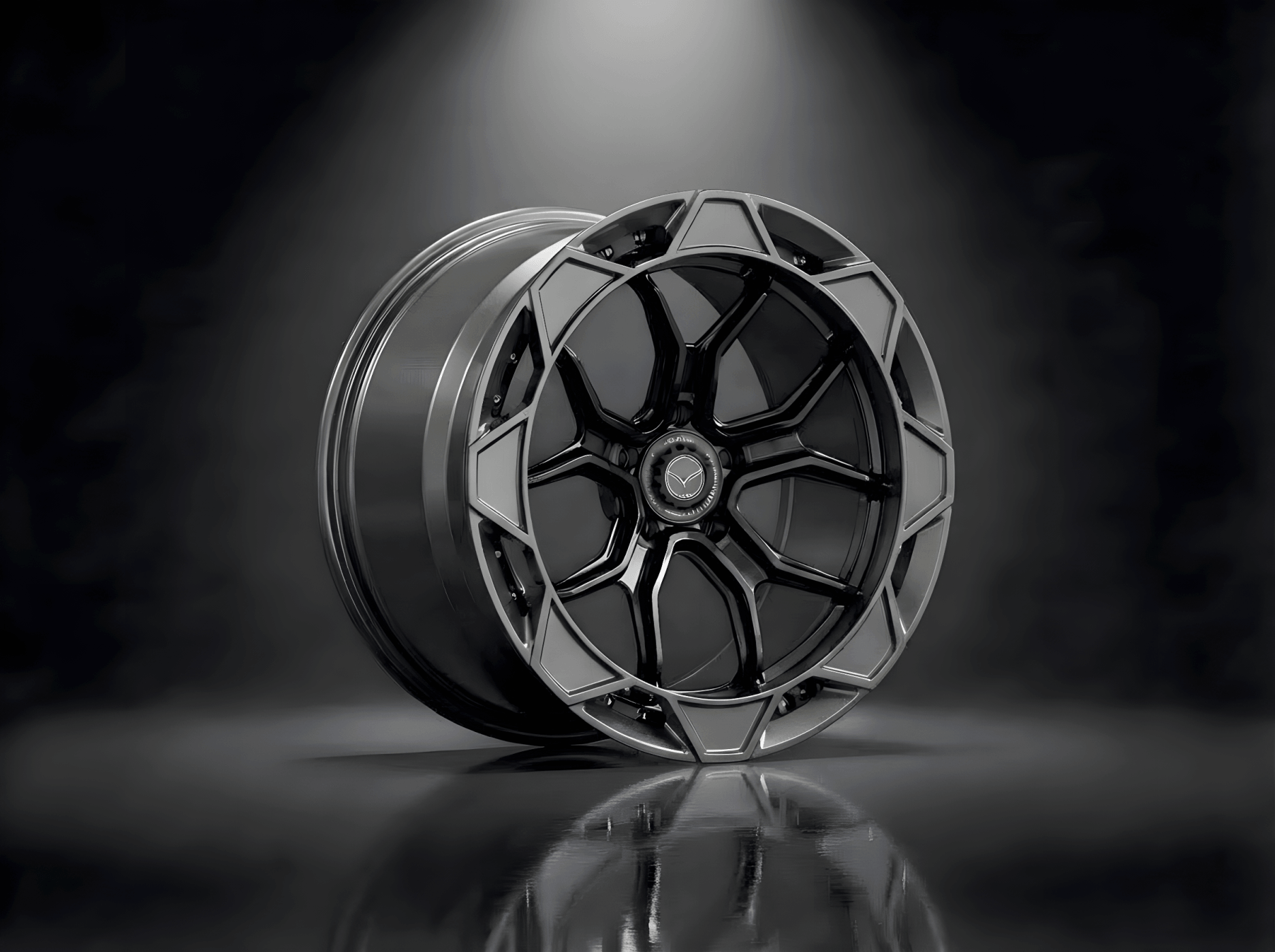 E1GHT - XXIV — Gunmetal Hex Cage Concave
