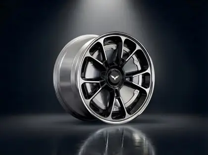 E1GHT - XLI — Polished Machined Split-Spoke