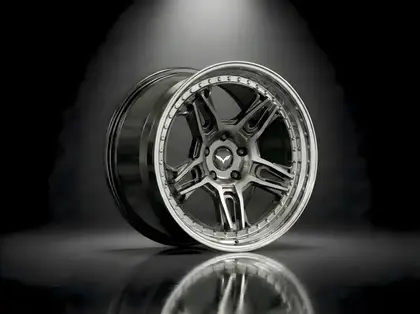 E1GHT - XLIII — Polished Split-Six / Riveted Lip
