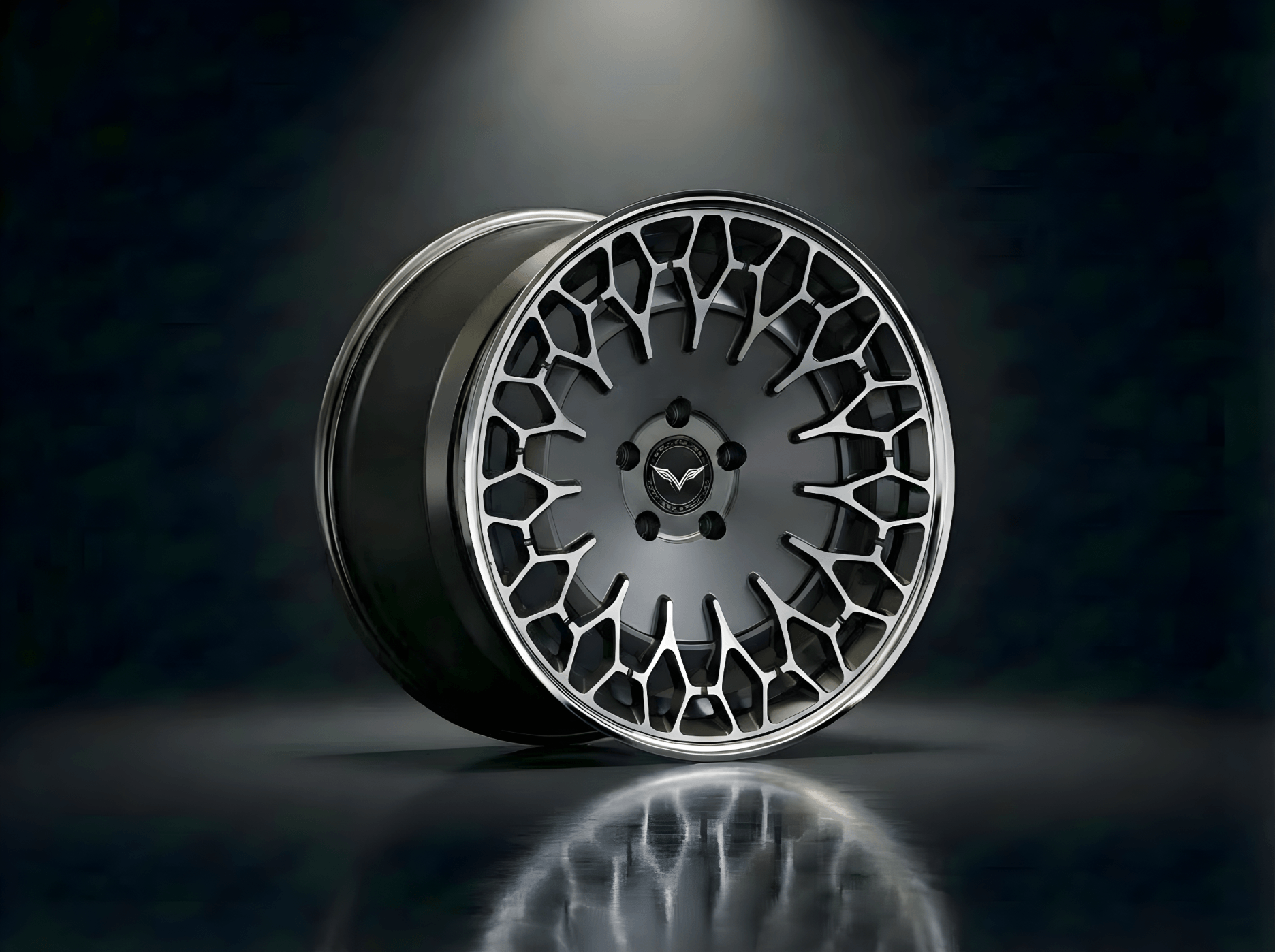 73VEN - V — Mesh Diamond Cut