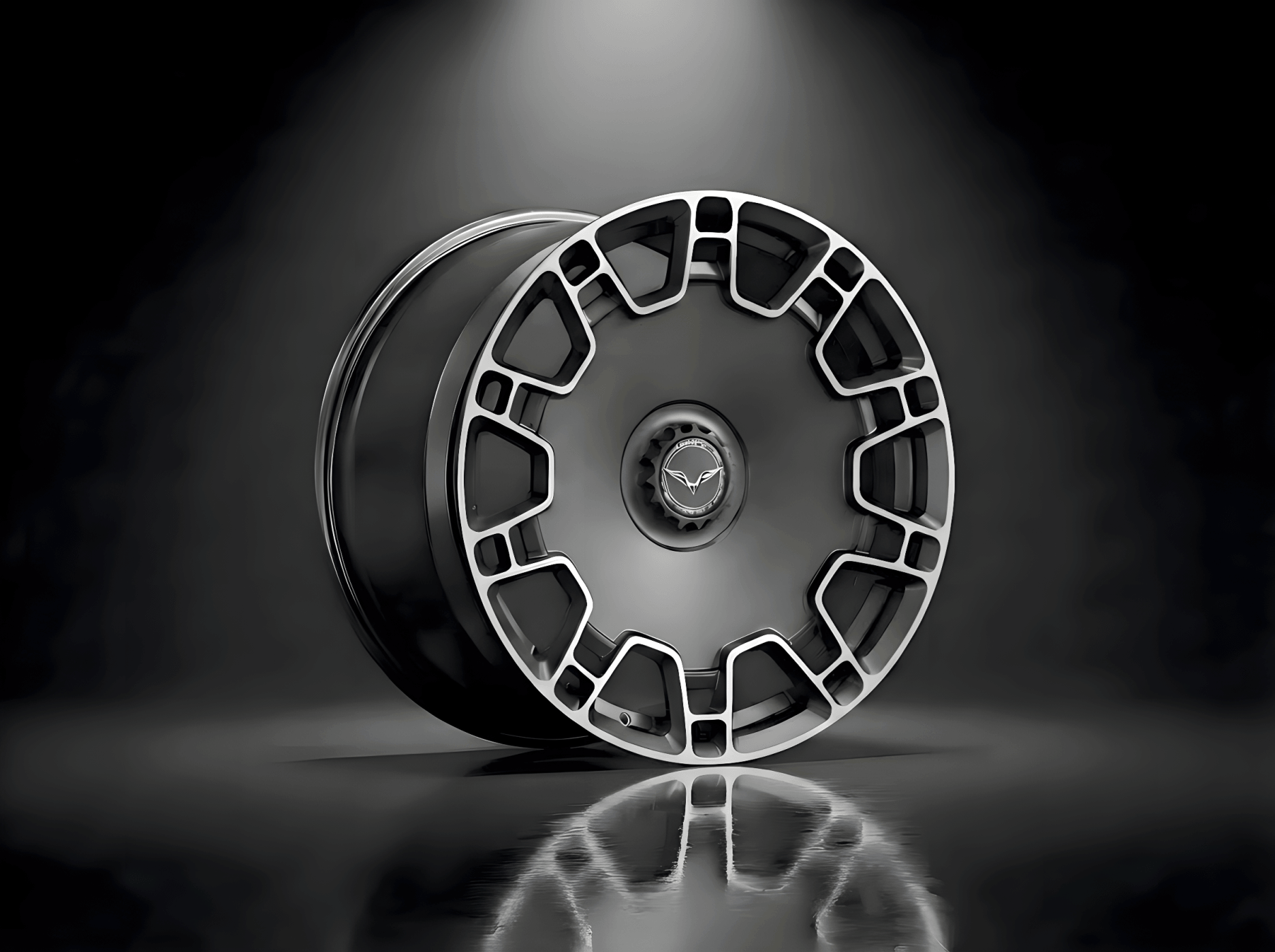 73VEN - VIII — Block Spoke Gunmetal