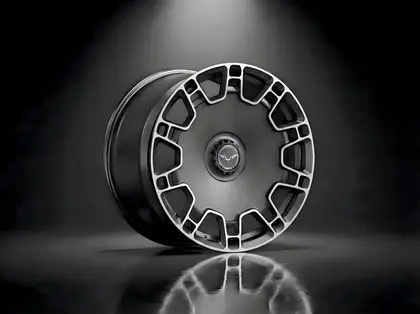 73VEN - VIII — Block Spoke Gunmetal