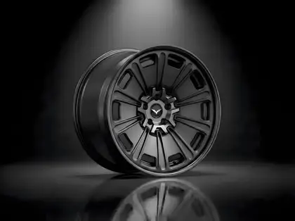 E1GHT - VIII — Stealth Black Split-Spoke