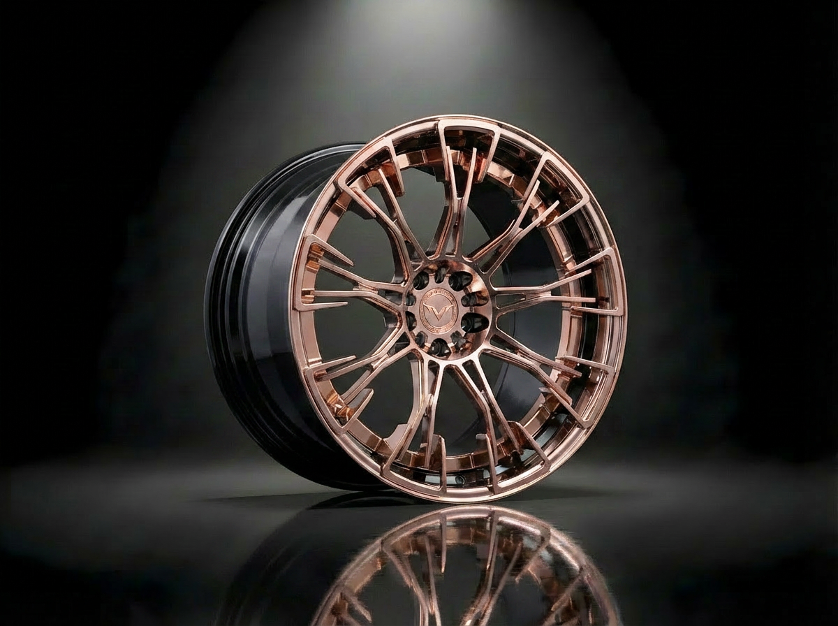 Rosé Precision forged wheel