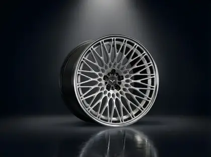6S1X - XXVII — Hyper Silver Cross Mesh