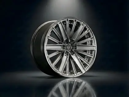 6S1X - III — Brushed Titanium Multi-Spoke